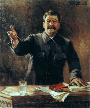 Portrait de Staline, peintre Alexandre Guerassimov