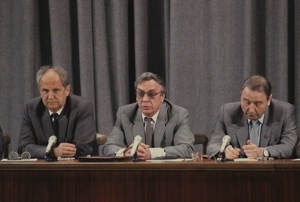 Conférence de presse, le putsch de 1991