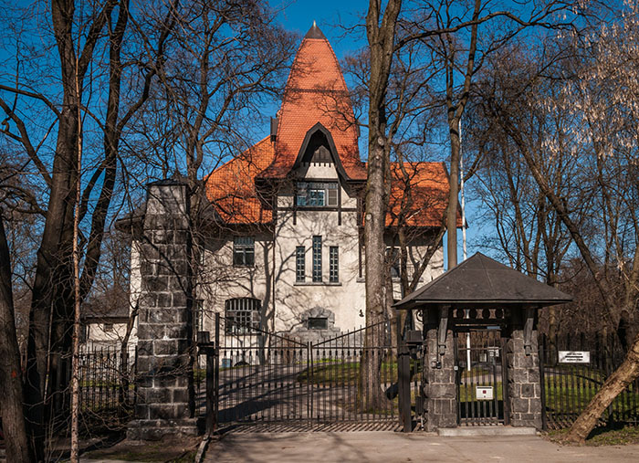 Le pavillon Follenweider à Saint-Pétersbourg
