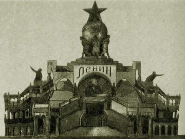 Projet du Mausolée de Lénine sur la Place Rouge