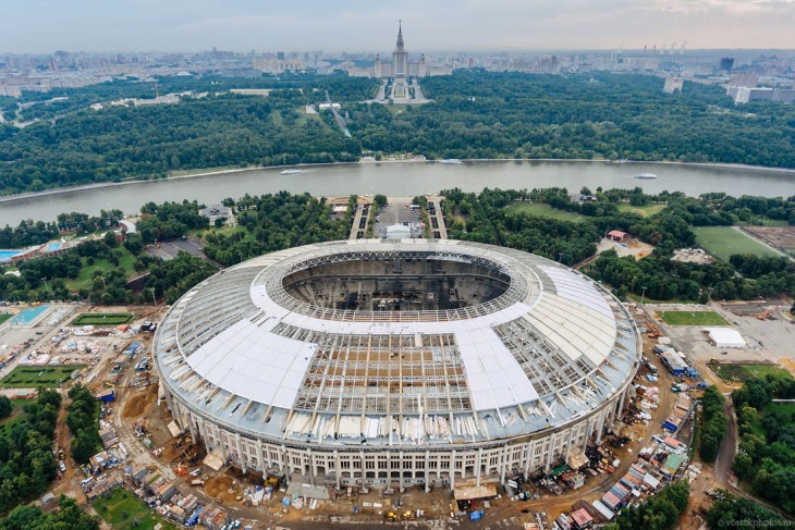Estadio Luzhnikí en Moscú, Copa Mundial de Fútbol de 2018