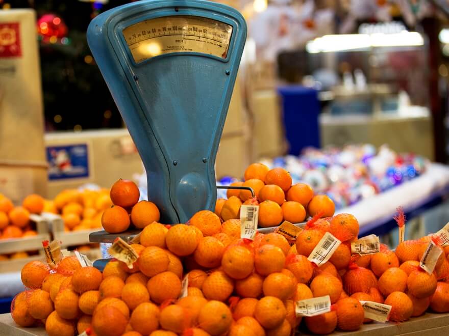 Les mandarines - fruits du Nouvel An russe