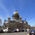 La cathédrale Saint-Isaac à Saint-Pétersbourg