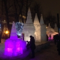 le Nouvel An 2015 à Moscou - statues de glace le nouvel An 2015 à Moscou