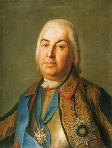 Piotr Saltykov, le gouverneur de Moscou en 1768-1771
