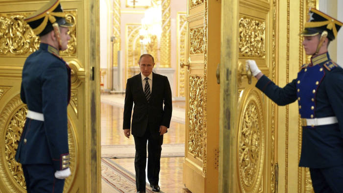 Vladimir Poutine, président de la Russie