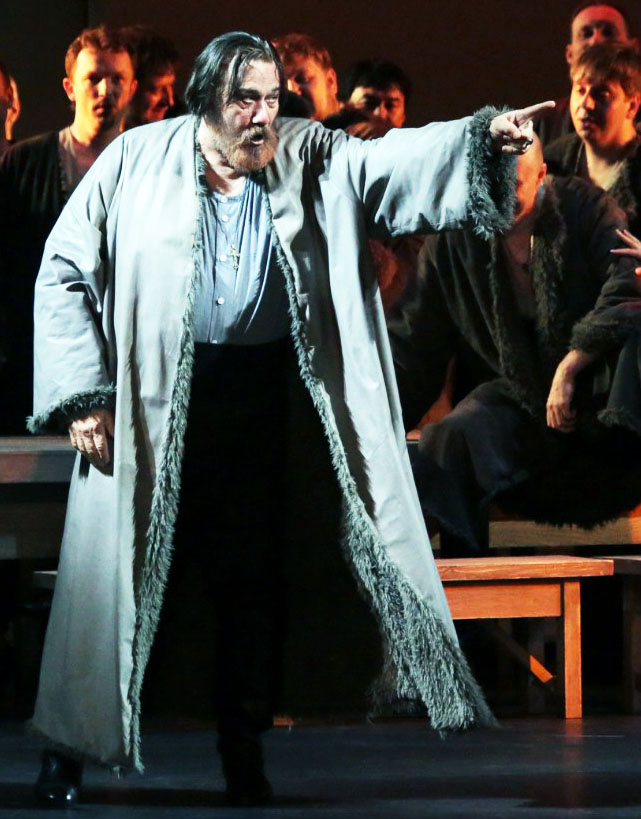 La ópera «El príncipe Ígor» de Aleksandr Borodín en el Teatro Bolshói de Moscú. 