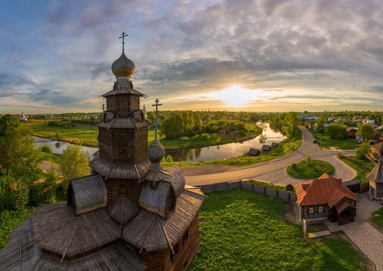 la ville de Souzdal, l'anneau d'Or de Russie