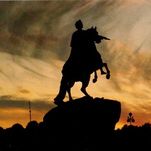 Bronze Horseman statue (Peter the Great) in Saint Petersburg