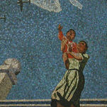 “Sky” series of mosaics in Mayakovskaya Station, Alexei Dushkin 