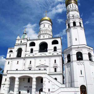 El campanario de Iván el Grande (en el interior del Kremlin)