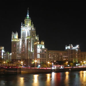 Kotelnicheskaya Embankment Building, one of Stalin's skyscrapers in Moscow
