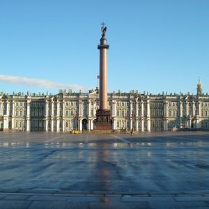 la colonne d’Alexandre et le Palais d'Hiver, Saint-Pétersbourg