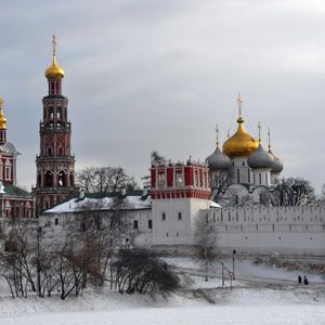 El convento Novodévichi nevado - excursión con guía de Moscú en español