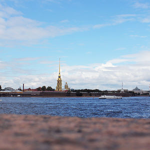 La Fortaleza de Pedro y Pablo en San Petersburgo