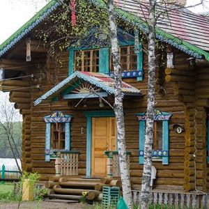 Le village Mandrogui - escale nature de croisières Saint-Pétersbourg-Moscou