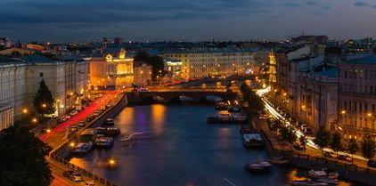 Boat trip down Saint Petersburg canals and rivers Boat trip down Saint Petersburg canals and rivers