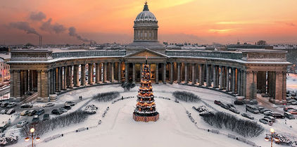 Catedral de Kazan en San Petersburgo - tours de Invierno en San Petersburgo Catedral de Kazan en San Petersburgo - tours de Invierno en San Petersburgo