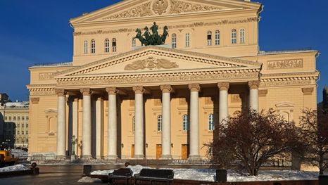 the Bolshoi Theatre, Moscow 