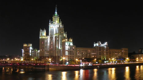 Kotelnicheskaya Embankment Building, one of Stalin's skyscrapers in Moscow