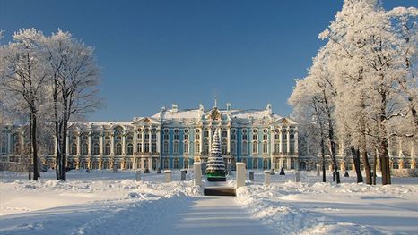 Palais Catherine à Tsarskoïe Selo (Pouchkine)
