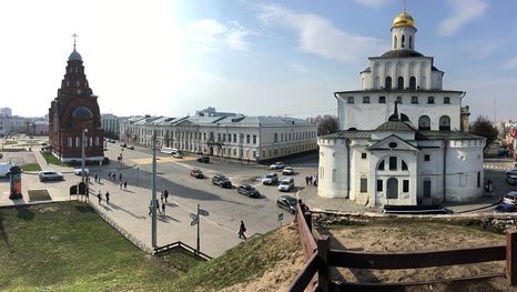 Ville de Vladimir - voyage dans l'anneau d'Or de la Russie