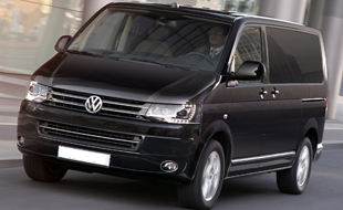 Rent Minivan Volkswagen Multivan with driver in Moscow